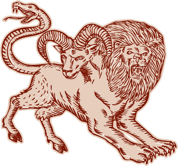 Wissenschaftler nennen Tiere, die Zellen aus mehr als einer Art enthalten, Chimären (nach einer Geschichte der griechischen Mythologie).