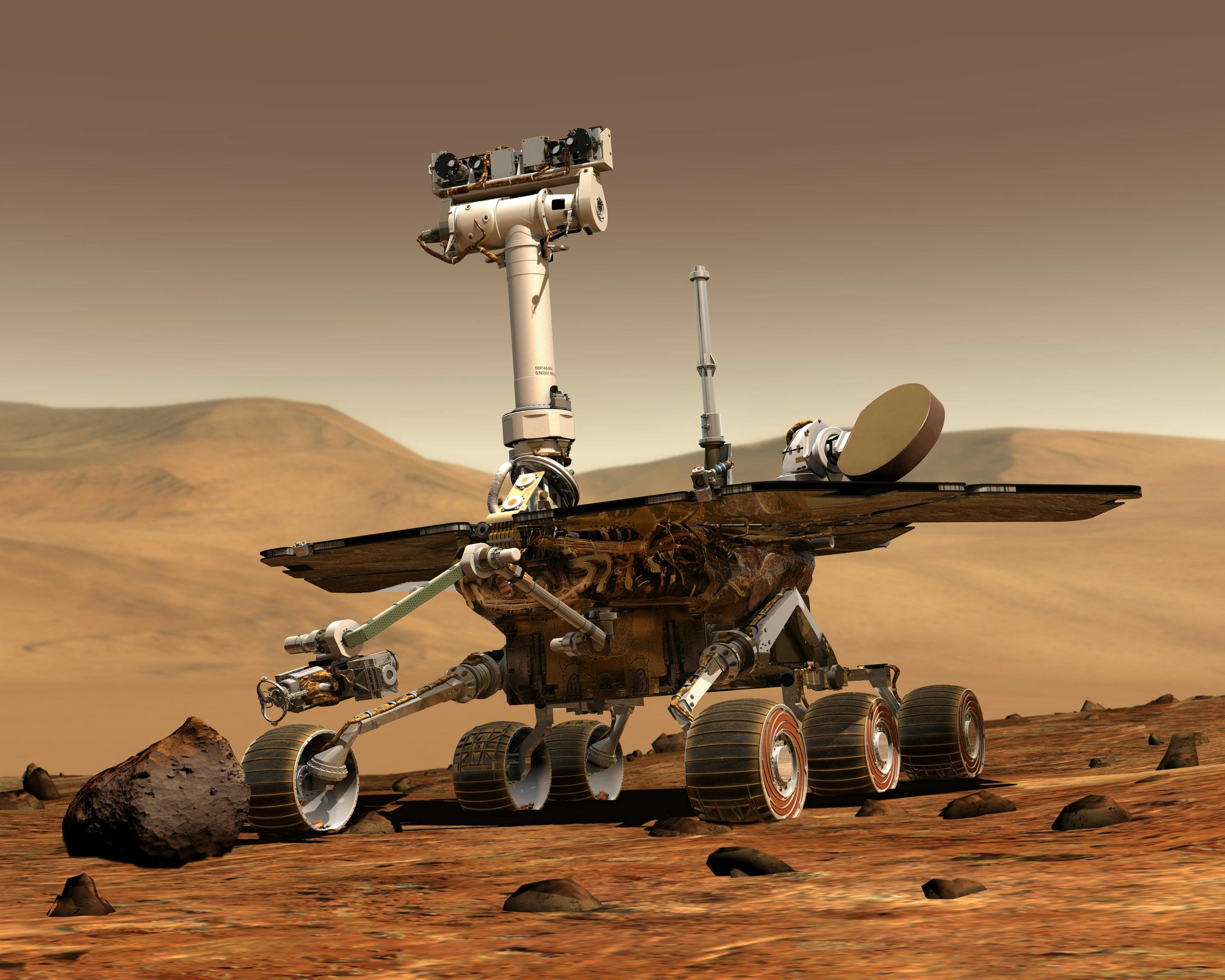 Bei der RNA-Interferenz (RNAi) werden die zelleigenen molekularen Maschinen genutzt, um synthetisches genetisches Material zu verarbeiten, so wie der Mars-Rover Proben auf einem fremden Planeten verarbeitet.
